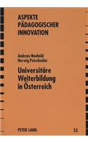 Universitaere Weiterbildung in Oesterreich