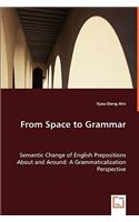 From Space to Grammar