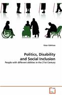 Politics, Disability and Social Inclusion