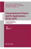 Computational Science and Its Applications - Iccsa 2010