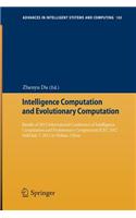 Intelligence Computation and Evolutionary Computation