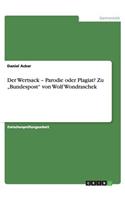 Der Wertsack - Parodie oder Plagiat? Zu 