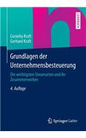 Grundlagen Der Unternehmensbesteuerung: Die Wichtigsten Steuerarten Und Ihr Zusammenwirken