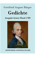 Gedichte: Ausgabe letzter Hand 1789