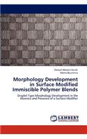 Morphology Development in Surface Modified Immiscible Polymer Blends