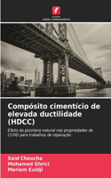 Compósito cimentício de elevada ductilidade (HDCC)