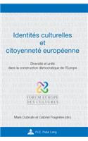Identitaes Culturelles Et Citoyennetae Europaeenne