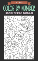 My Big Color By Number Book For Kids Ages 8-12