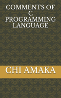 Comments of C Programming Language