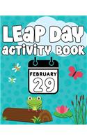 Leap Day Activity Book