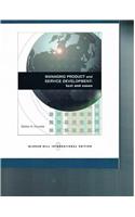 Managing Product and Service Development: Texts and Cases