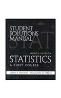 Student Solutions Manual for Statistics