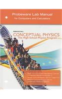 Conceptual Physics C2009 Probeware Lab Manual Book