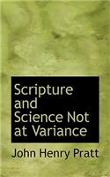 Scripture and Science Not at Variance