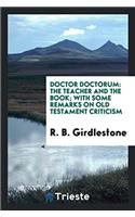 Doctor Doctorum