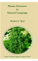 Phrase Structure in Natural Language