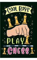 Schach Notizbuch Coole Jungs spielen Schach