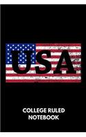 Single Subject College Ruled Notebook