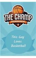 Thick Journal - Basketball Accessories for Boys Girls (119 Pages)