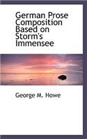 German Prose Composition Based on Storm's Immensee
