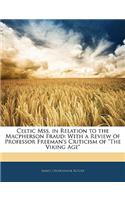 Celtic Mss. in Relation to the MacPherson Fraud