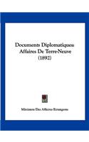 Documents Diplomatiques