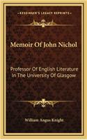 Memoir of John Nichol