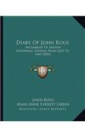 Diary of John Rous