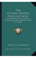 The Literary Reader, Prose Authors