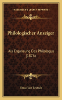 Philologischer Anzeiger