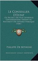Le Conseiller D'Estat