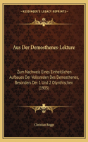 Aus Der Demosthenes-Lekture