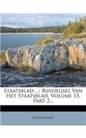 Staatsblad ...