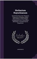 Herbarium Ruyschianum