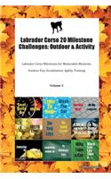 Labrador Corso 20 Milestone Challenges: Outdoor & Activity Labrador Corso Milestones for Memorable Moments, Outdoor Fun, Socialization, Agility, Training Volume 3