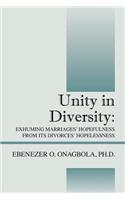 Unity in Diversity