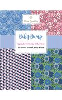 Vera Bradley Baby Bump Wrapping Paper