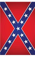 Confederate Flag Journal: 150 Page Lined Notebook/Diary
