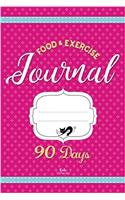 Food & Exercise Journal 90 Days