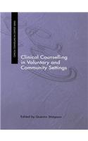 Clinical Counselling in Voluntary and Community Settings