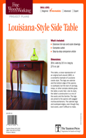 Fine Woodworking's Louisiana-Style Side Table Plan