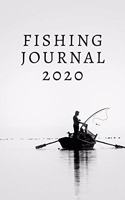 fishing journal 2020: The Essential Accessory For The Tackle Box/Recording Fishing Notes, Experiences and Memories/fishing journal 2020/fishing day/fishing gifts for men/