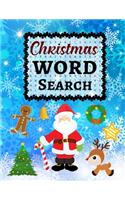 Christmas Word Search: Christmas Gifts For Kids & Adults (Puzzle Books)