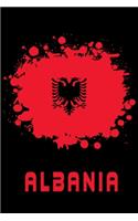 Albania Flag Notebook