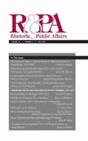 Rhetoric & Public Affairs 18, No. 3