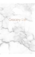 Grocery List
