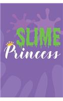 Slime Princess: Wide Ruled Composition Notebook for Girls