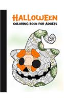 Halloween Coloring Book for Adults