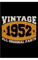 Vintage 1952 All Original Parts