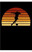 Fußballspieler Notizbuch